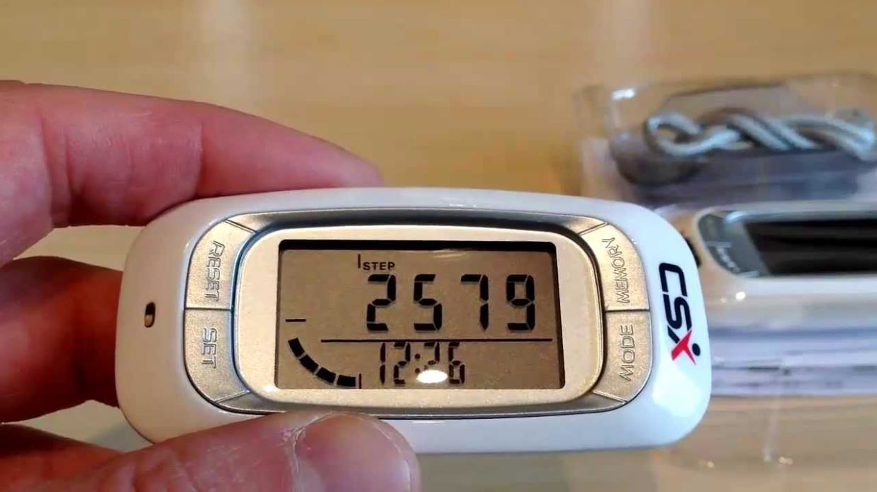 Using a Step Counter Pedometer