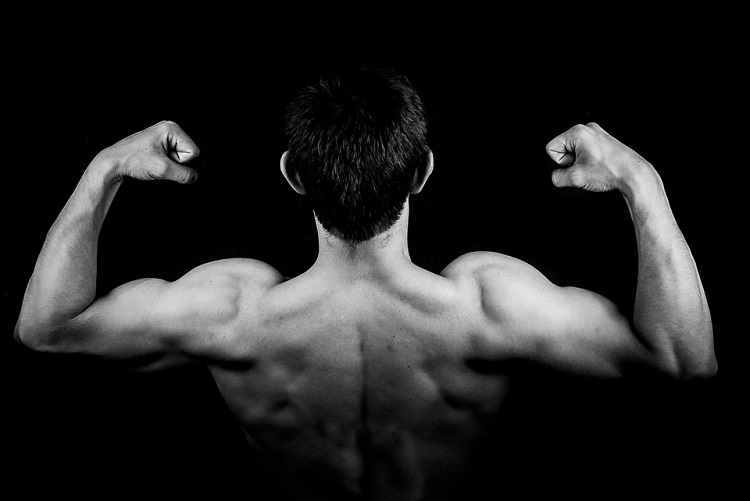 man with muscles