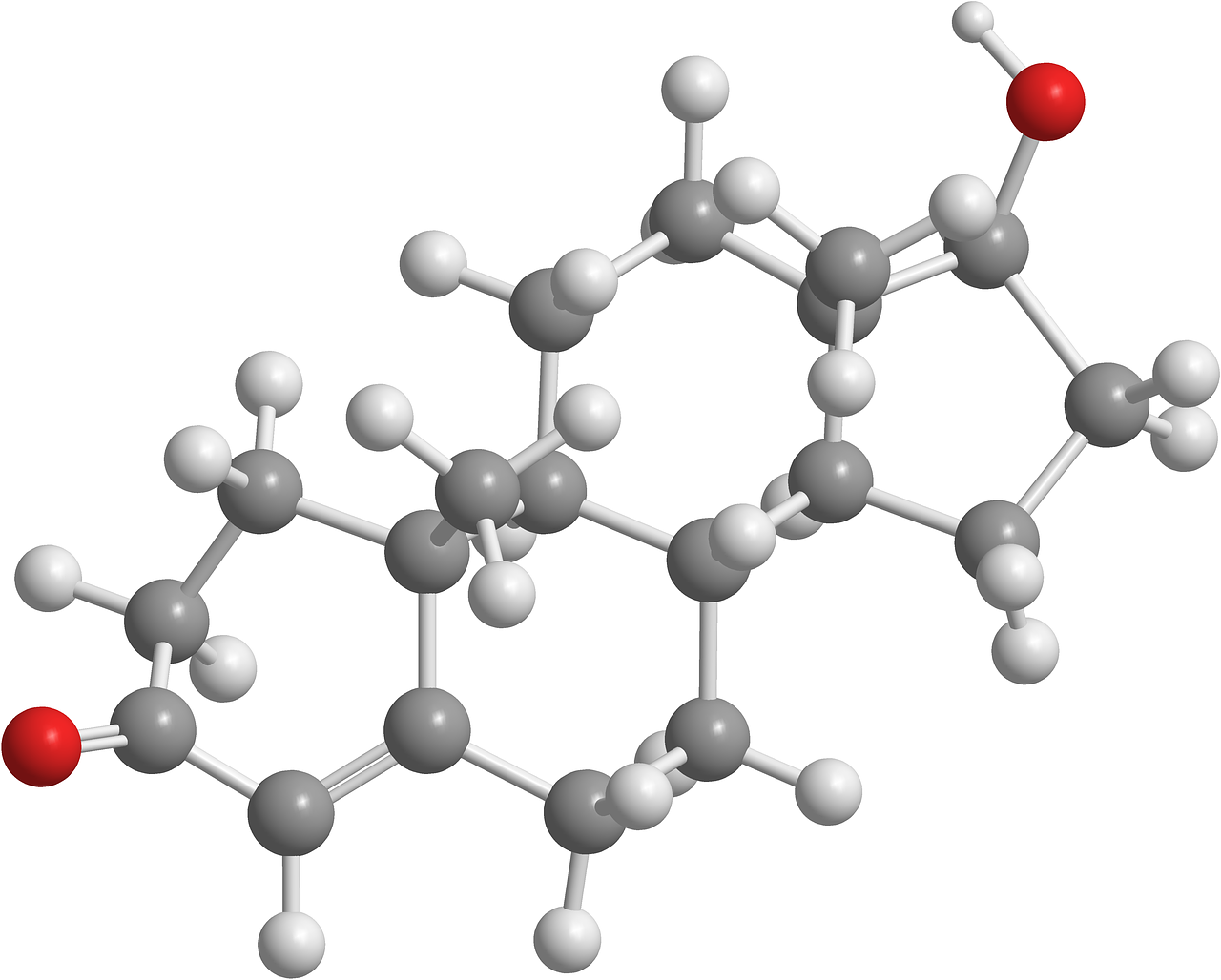 testosterone molecule